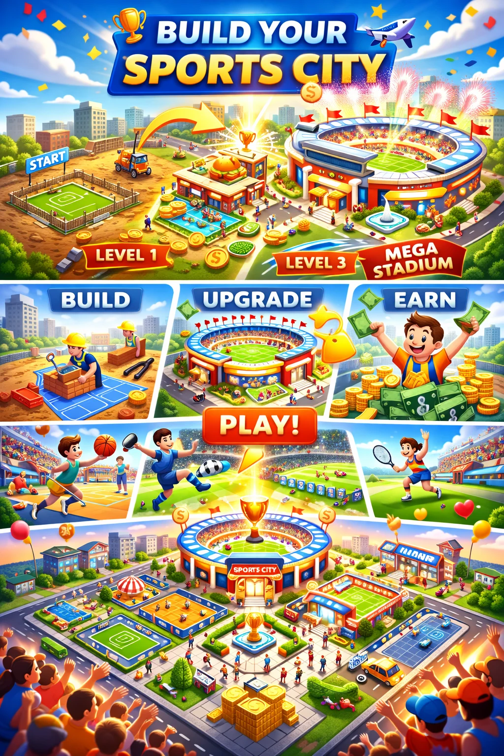 Sports City Manager screenshot